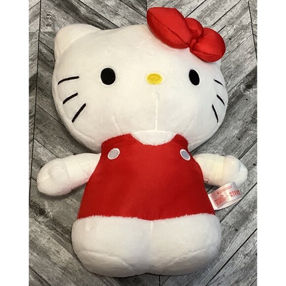 Kidrobot Hello Kitty Plush Toy With Red Bow & Dress 9" - Picture 5 of 5